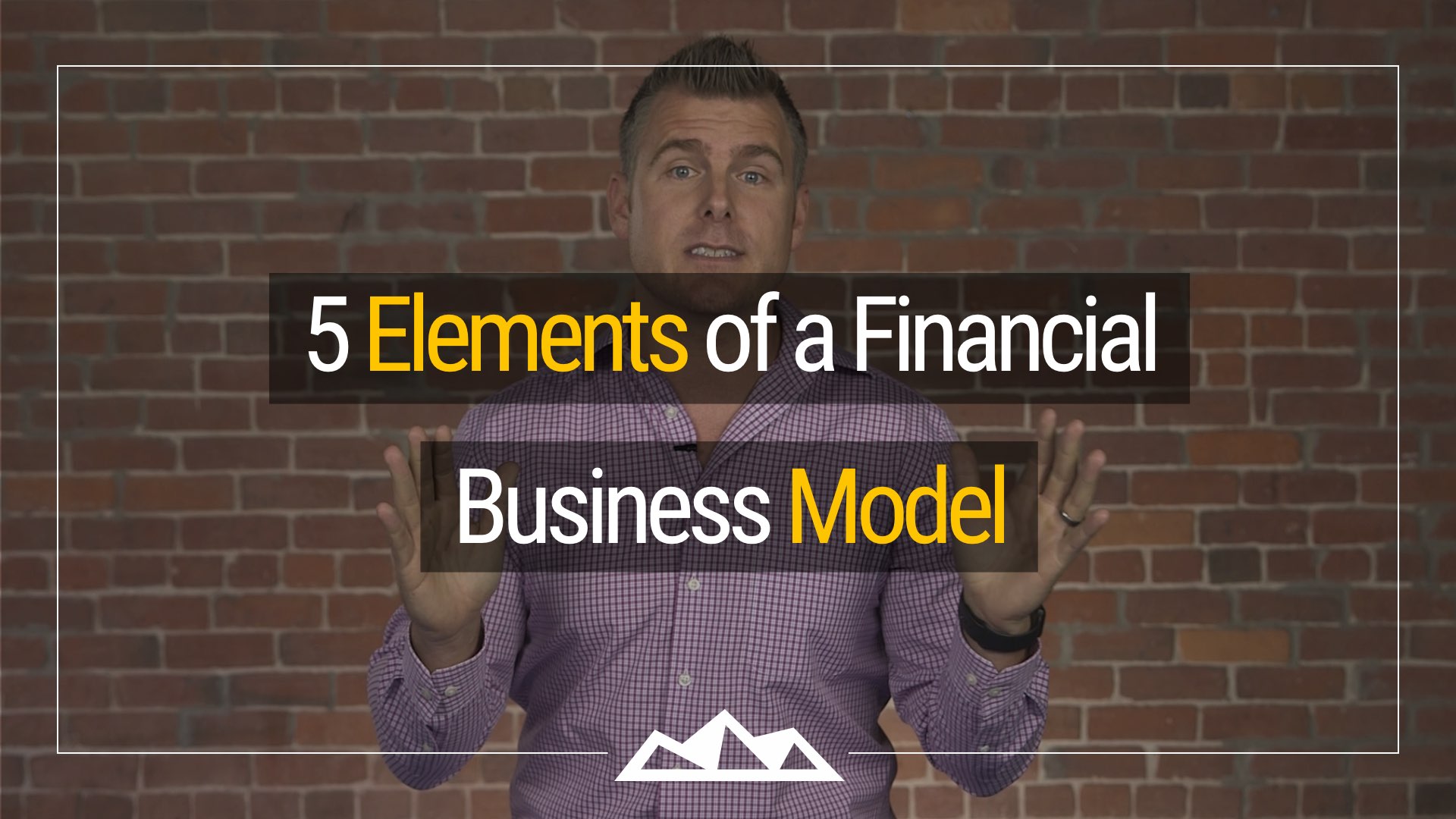 5 Important Elements of a Financial Business Model